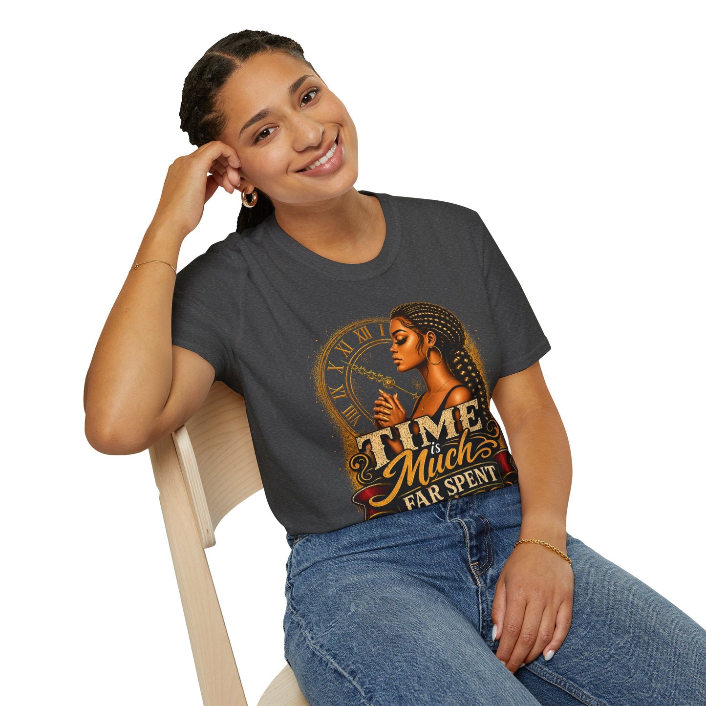 Time Is Much Far Spent™ | Vintage Faith Streetwear Graphic Tee
