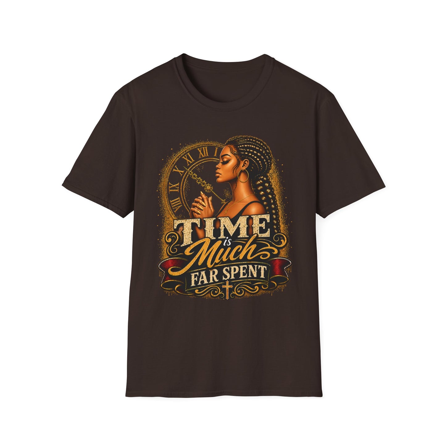 Time Is Much Far Spent™ | Vintage Faith Streetwear Graphic Tee