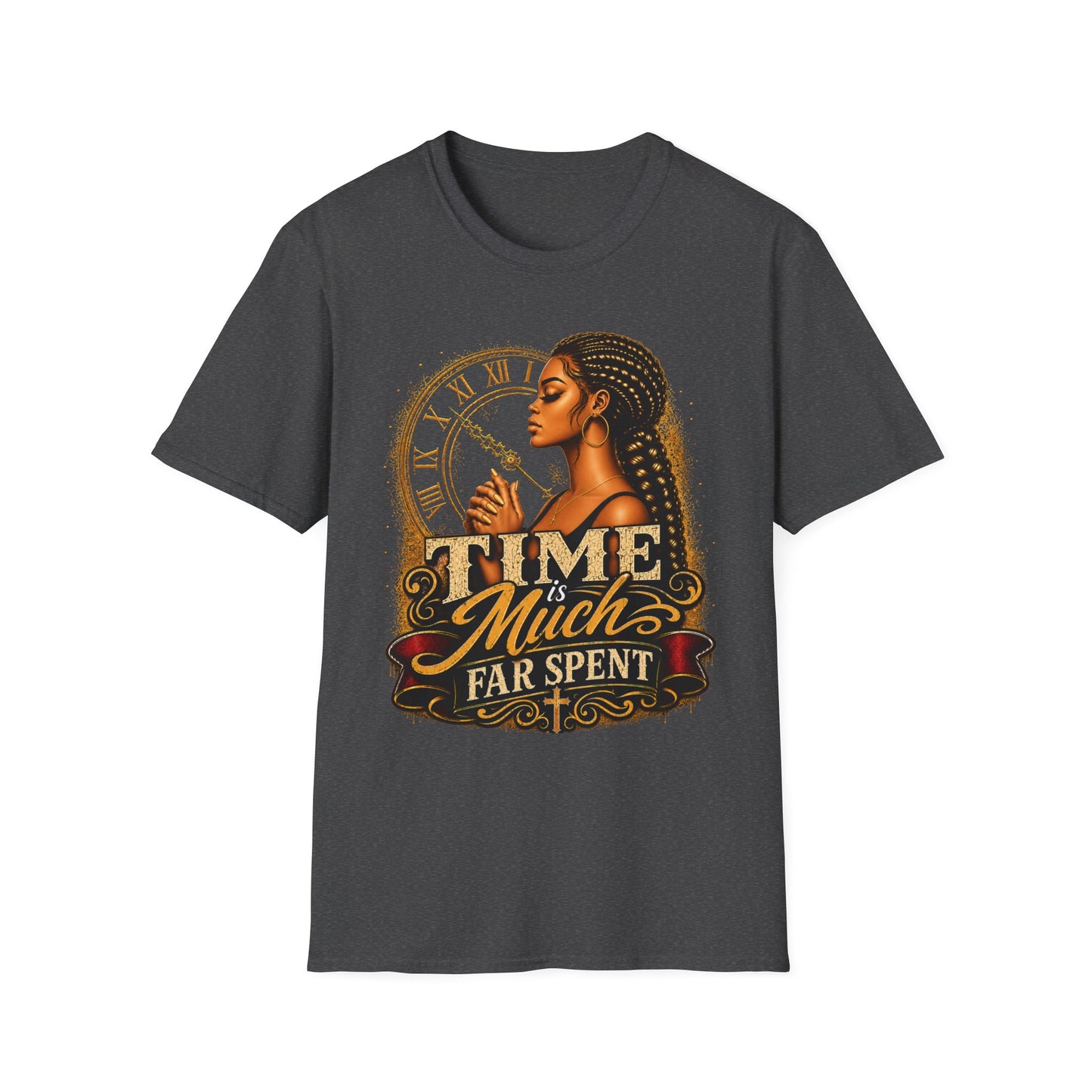 Time Is Much Far Spent™ | Vintage Faith Streetwear Graphic Tee