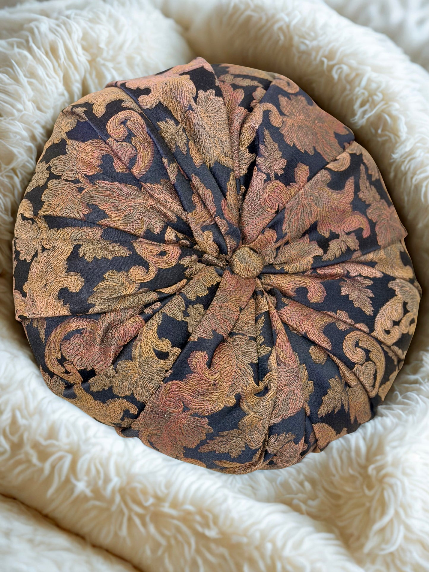 Handmade Luxury Tufted Throw Pillow – 18”