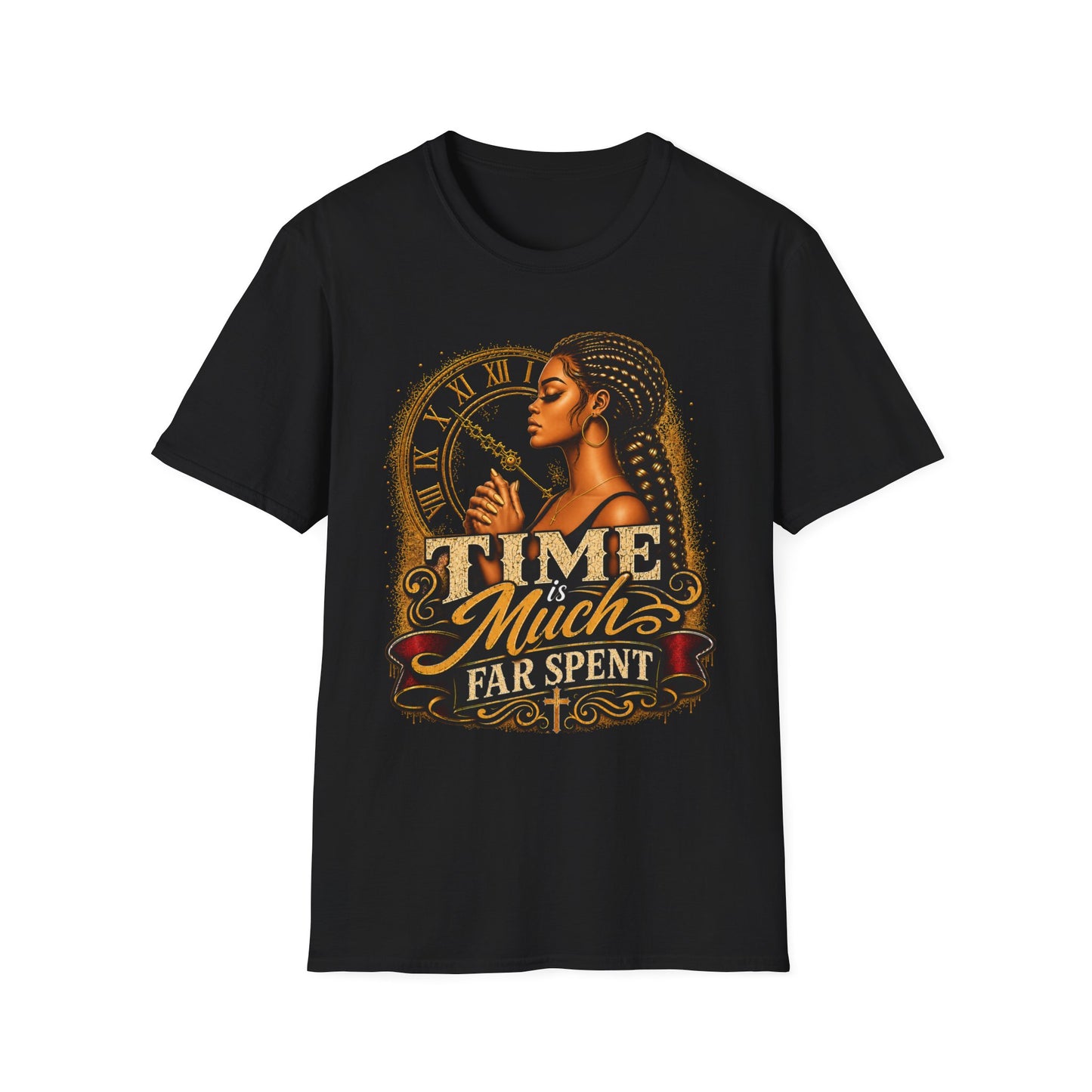 Time Is Much Far Spent™ | Vintage Faith Streetwear Graphic Tee