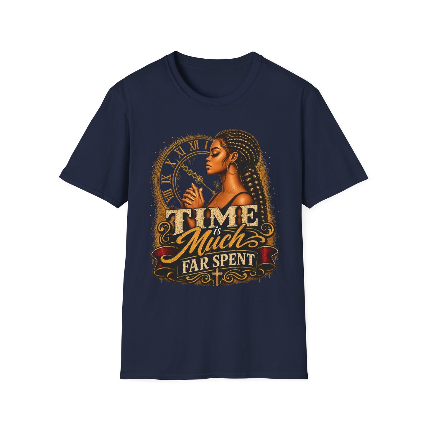 Time Is Much Far Spent™ | Vintage Faith Streetwear Graphic Tee