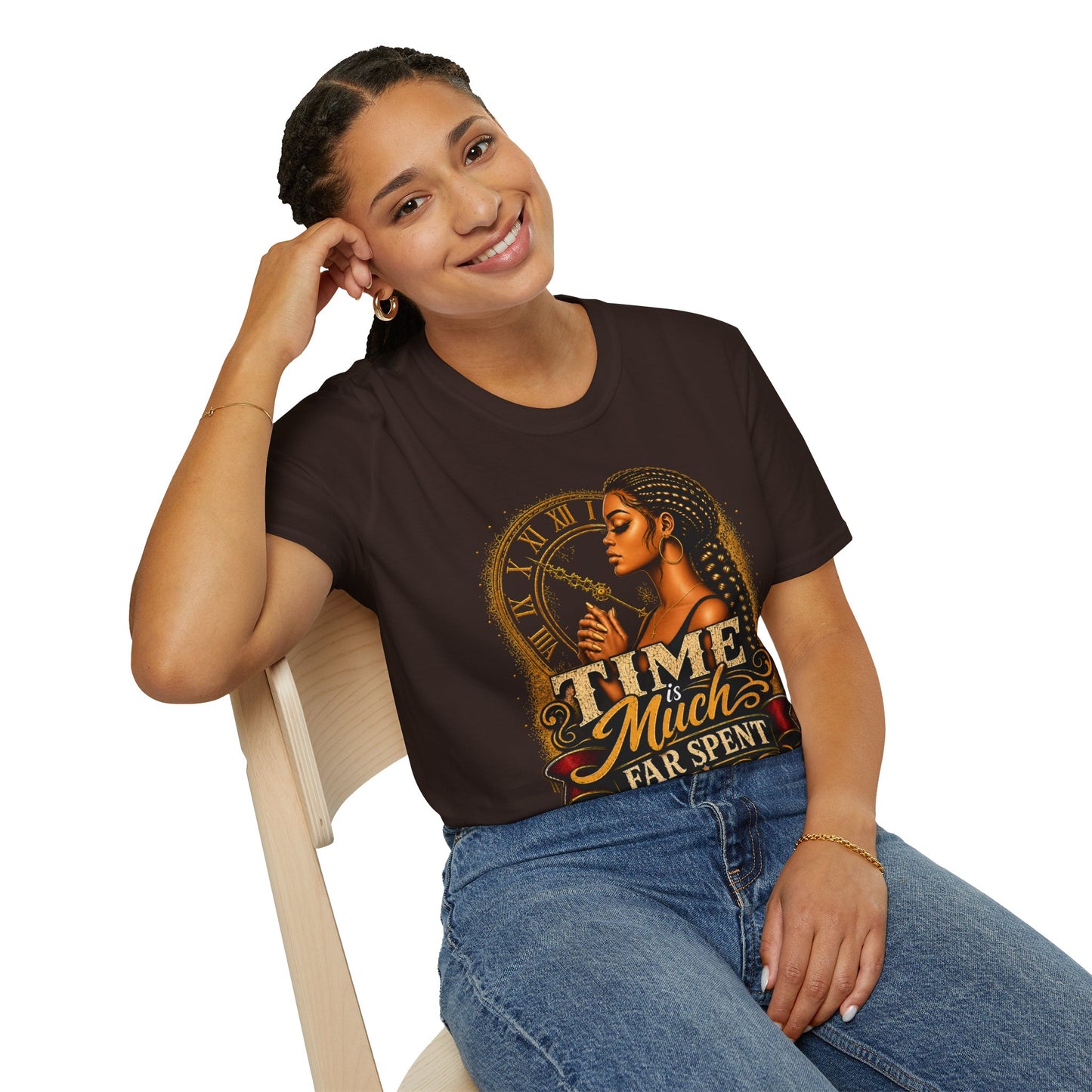 Time Is Much Far Spent™ | Vintage Faith Streetwear Graphic Tee