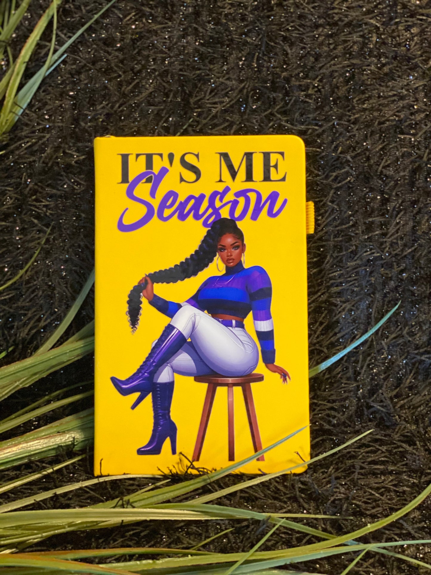 It’s My Season Writing Journal – Empowerment Notebook Featuring Woman Of Color Art