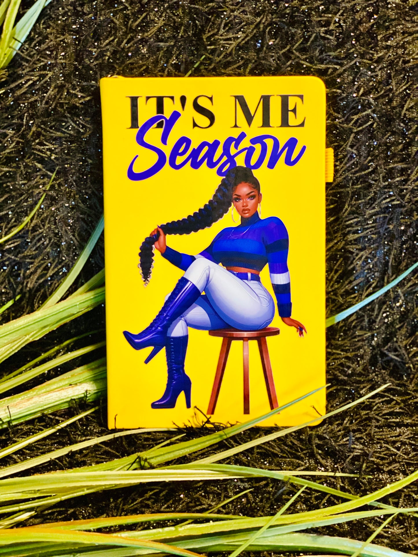 It’s My Season Writing Journal – Empowerment Notebook Featuring Woman Of Color Art