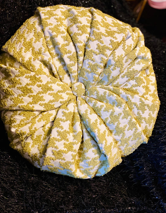 Custom Tufted Throw Pillow