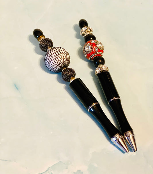 Handcrafted Luxury Beaded Pens