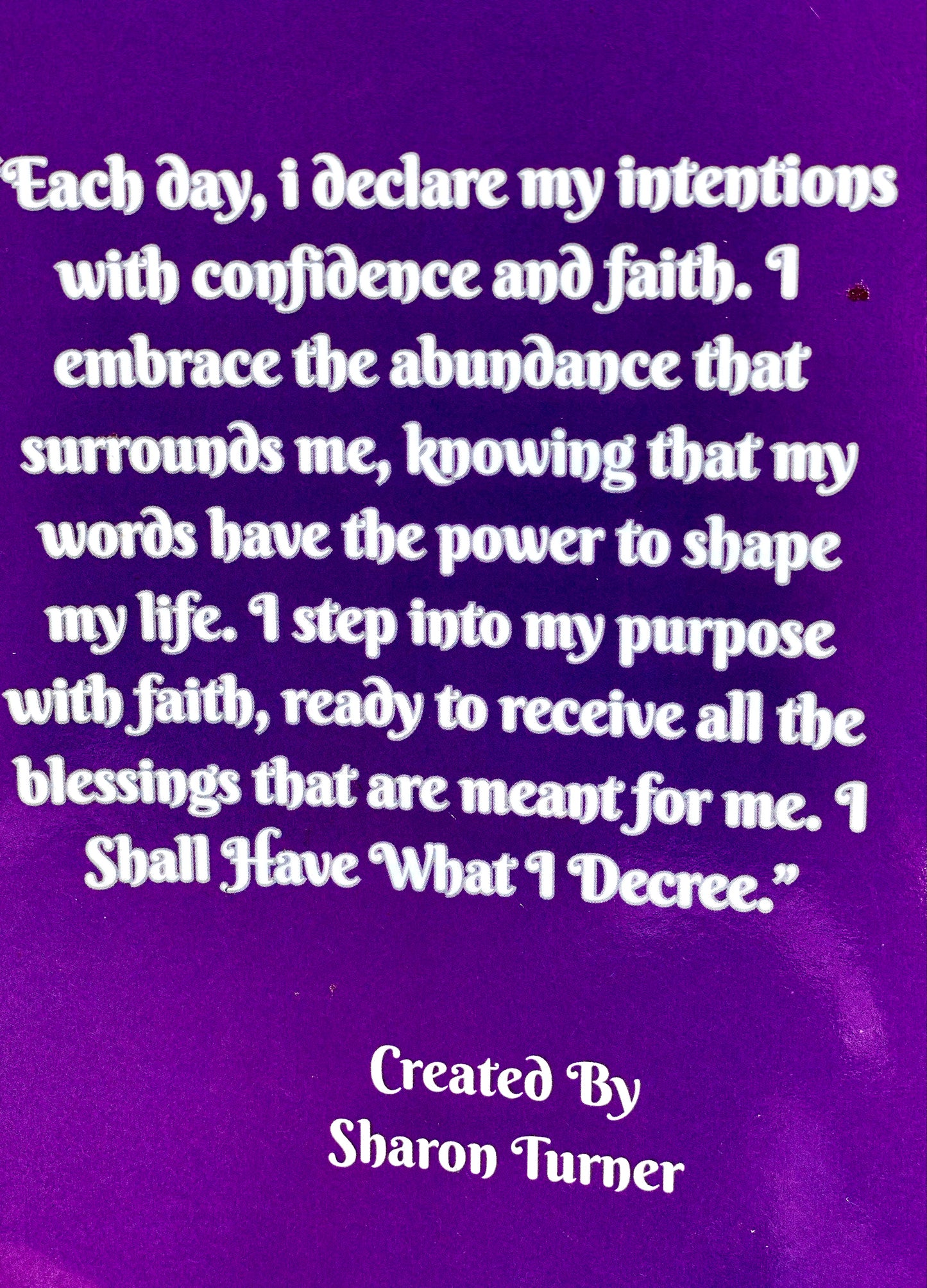 I Shall Have What I Decree 30 Days of Declarations