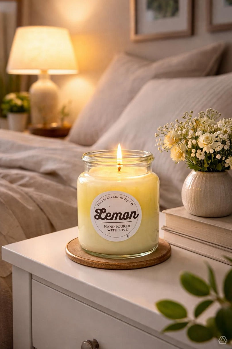 Lemon Zest Soy Candle