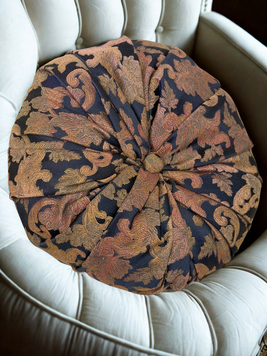 Handmade Luxury Tufted Throw Pillow – 18”