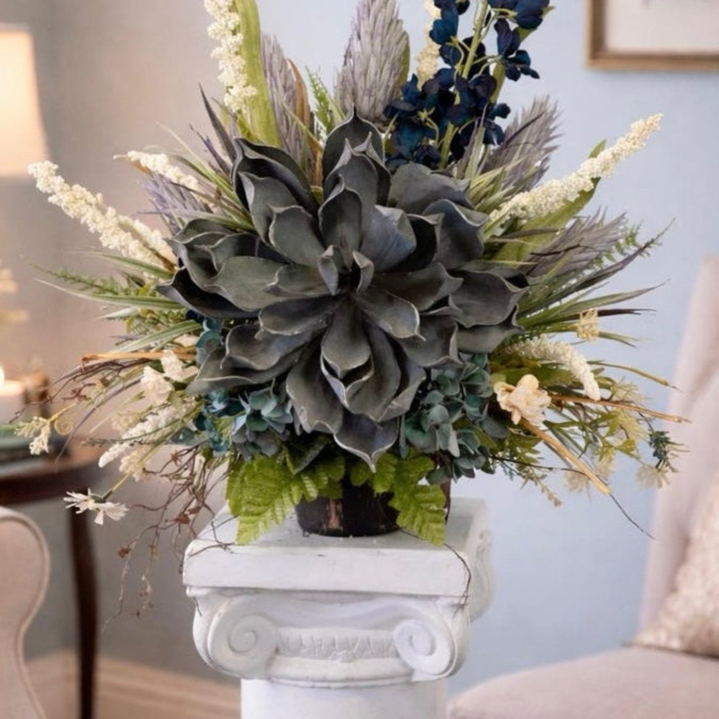 One-of-a-Kind Luxury Succulent Floral Arrangement