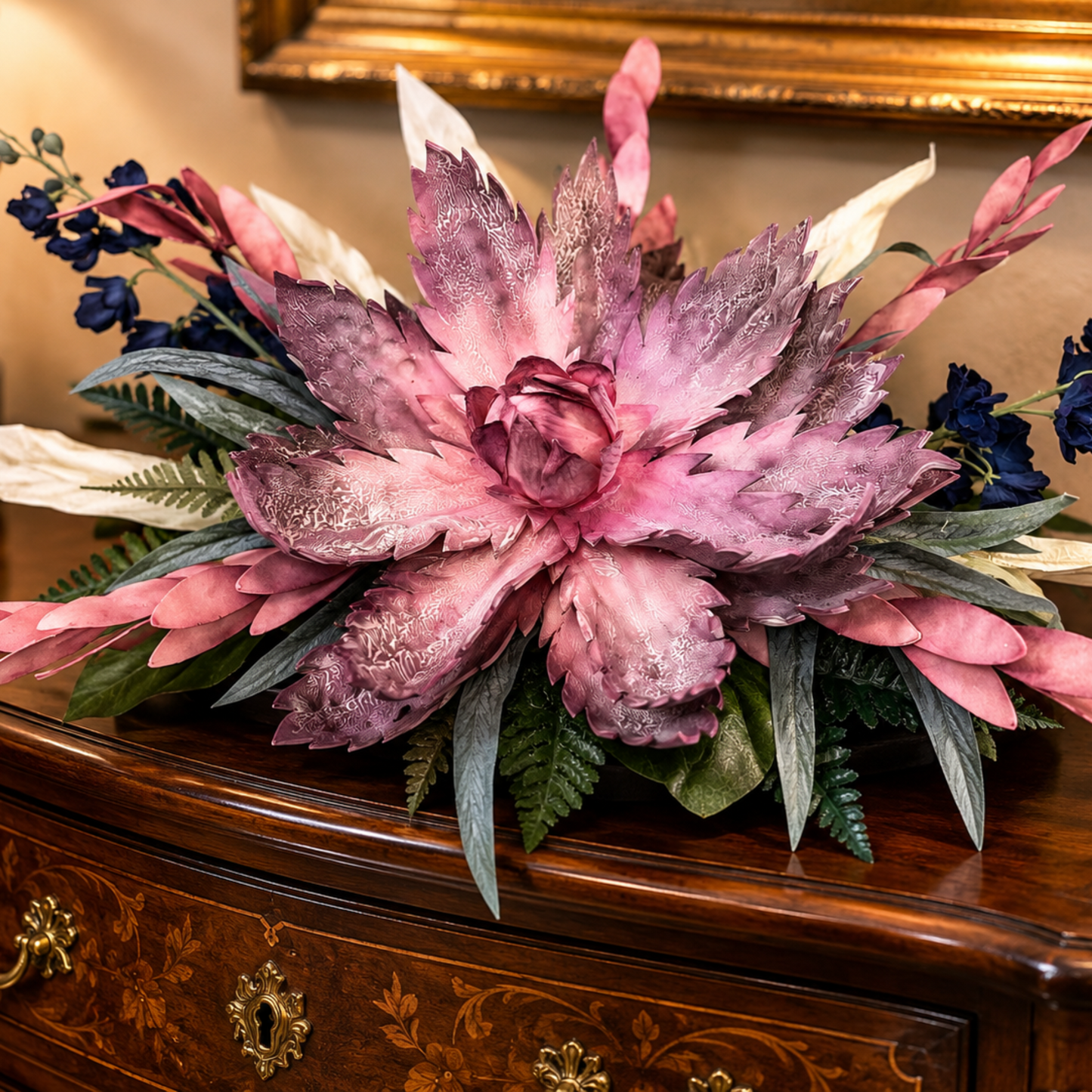 Blush Luxury Floral Centerpiece|Arrangement