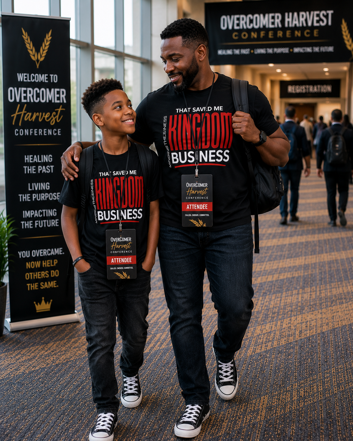 That Saved Me™ Kingdom Business Unisex Faith-Based T-Shirt