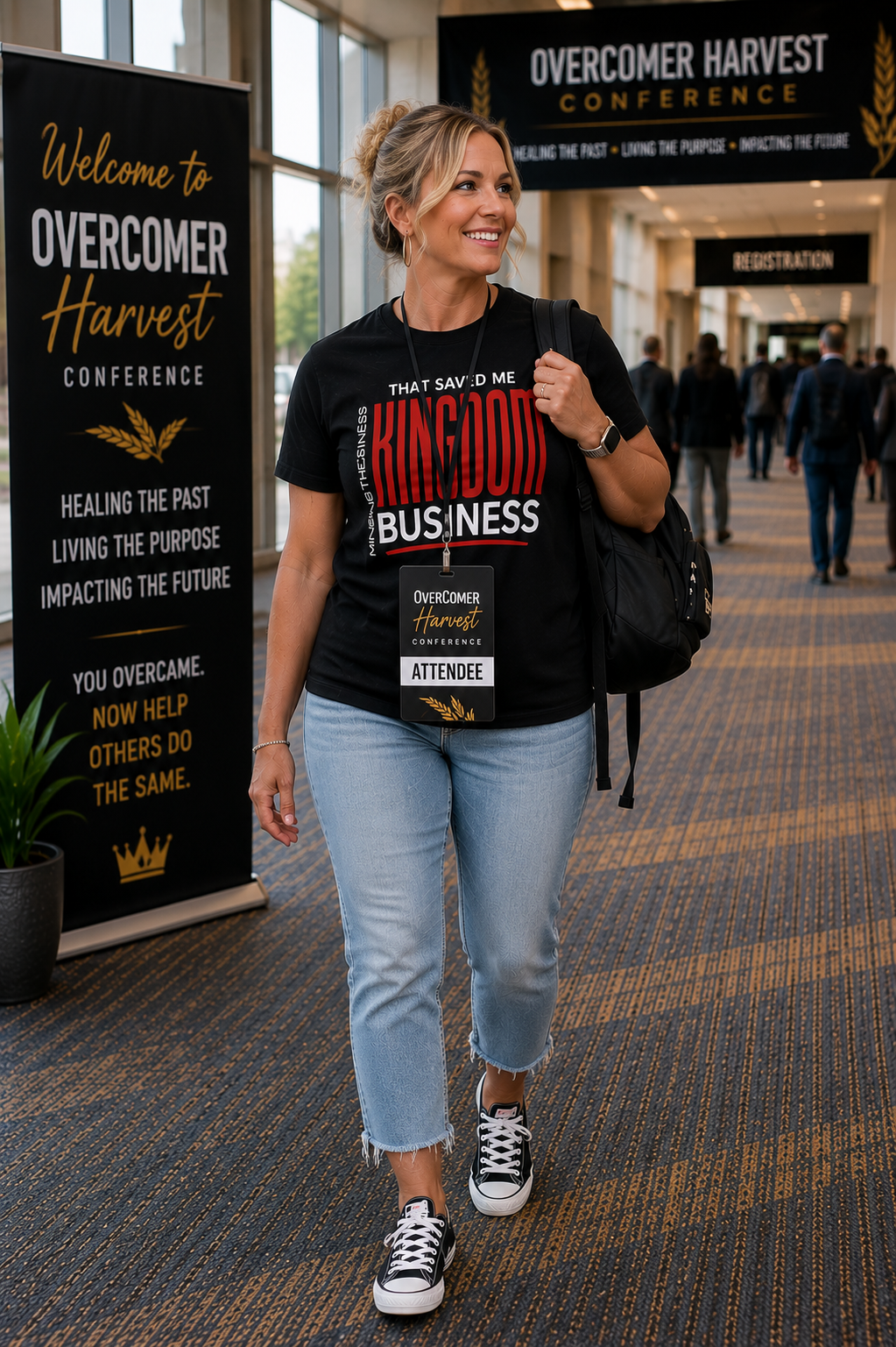 That Saved Me™ Kingdom Business Unisex Faith-Based T-Shirt