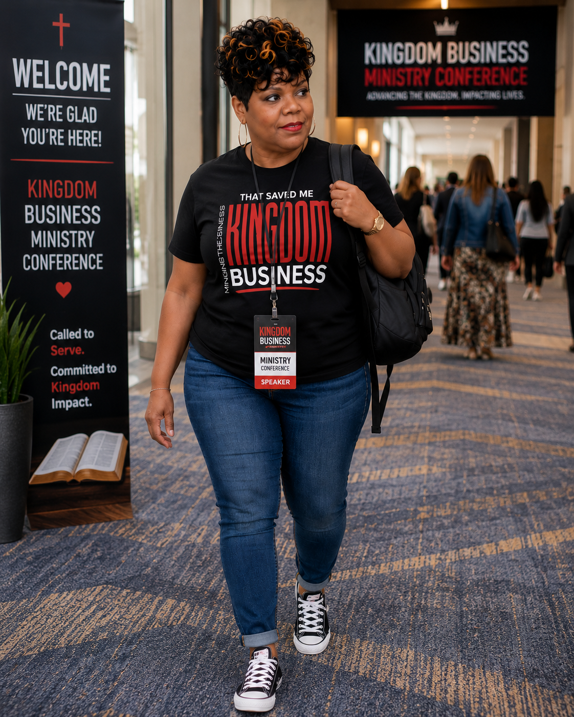 That Saved Me™ Kingdom Business Unisex Faith-Based T-Shirt