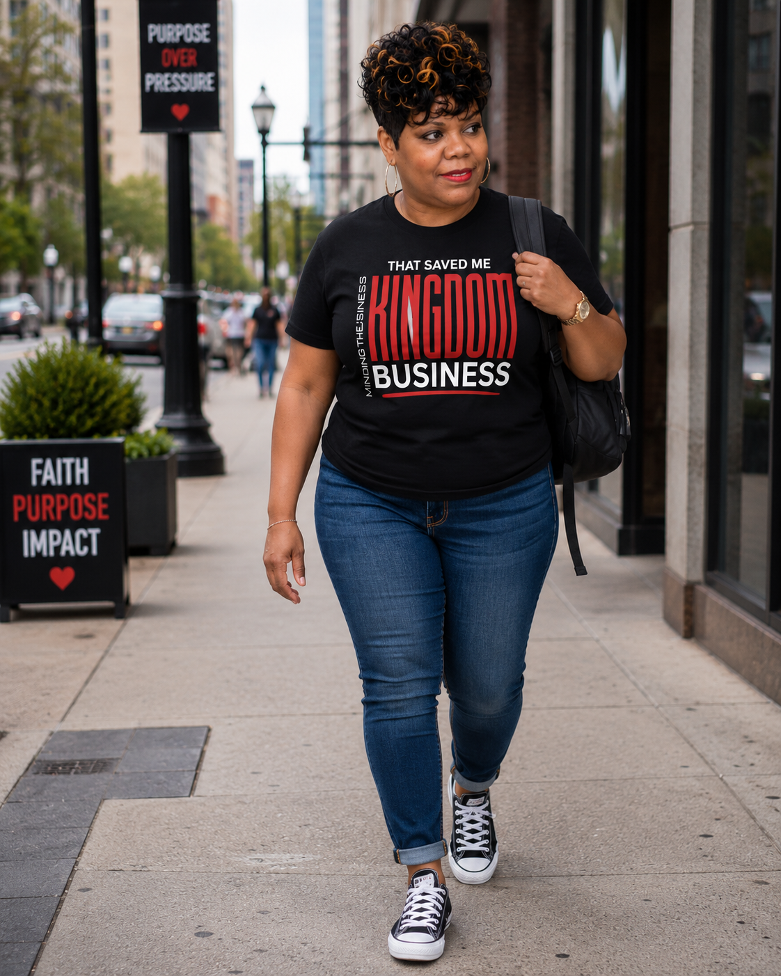 That Saved Me™ Kingdom Business Unisex Faith-Based T-Shirt