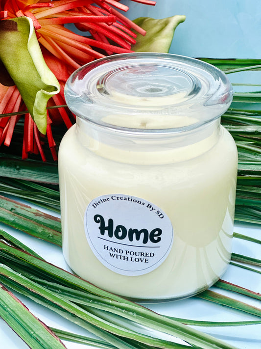 Home – Linen Scented Soy Candle